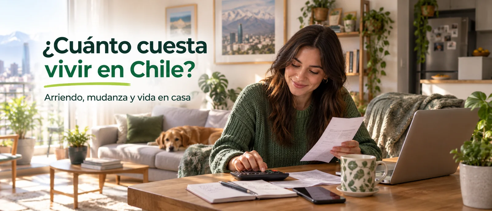 ¿Cuánto cuesta vivir en Chile? Arriendo, mudanza y vida en casa.