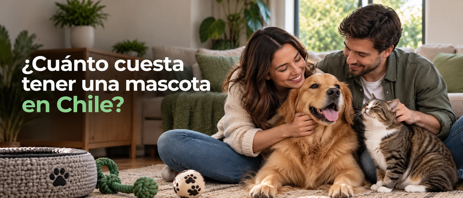 ¿Cuánto cuesta tener una mascota en Chile? Perro, gato y sus cuidados.