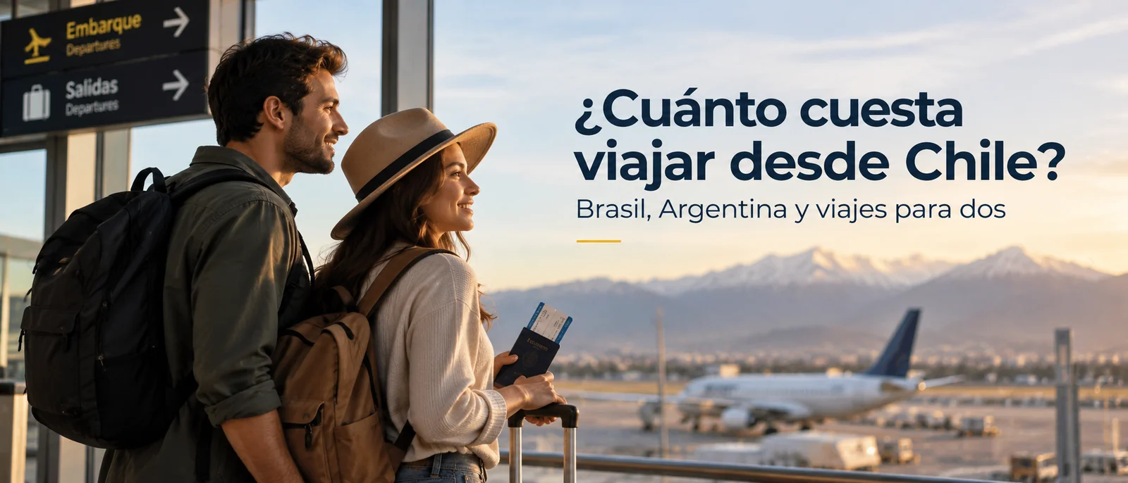 ¿Cuánto cuesta viajar desde Chile? Brasil, Argentina y viajes para dos.